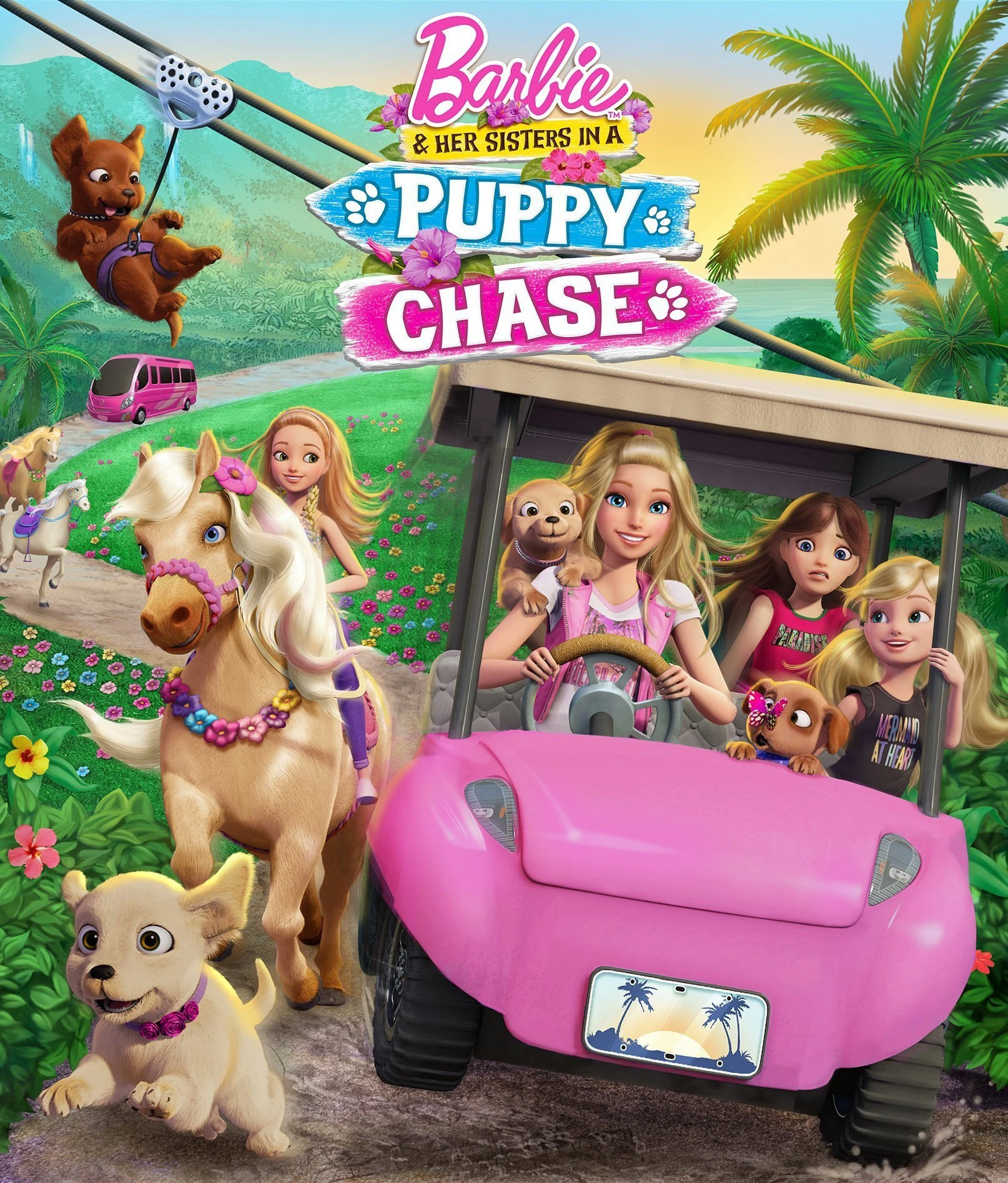 Chị em Barbie đuổi theo các chú cún | Barbie & Her Sisters in a Puppy Chase (2016) Chị em Barbie đuổi theo các chú cún | Barbie & Her Sisters in a Puppy Chase (2016)