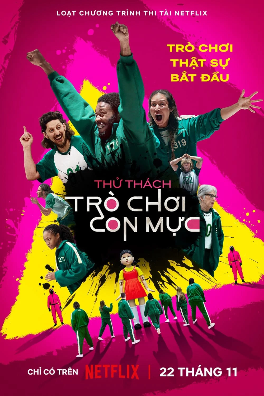 Thử thách Trò chơi con mực | Squid Game: The Challenge (2023) Thử thách Trò chơi con mực | Squid Game: The Challenge (2023)